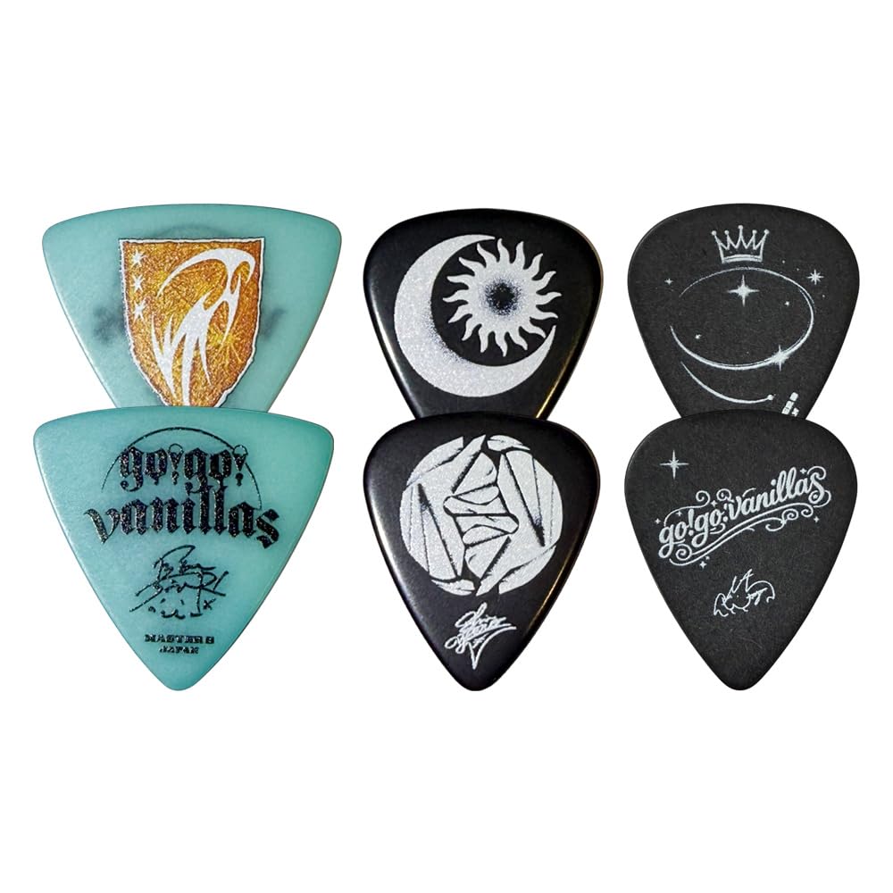 MASTER 8 JAPAN Go!go!vanillas Signature Pick Set (6-Pack)