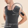 Qisefang Men's Seamless Thermal Fleece Vest