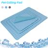 5 Sizes Moisture-proof Cushion Cool Ice Silk Pet Cooling Mat Mattress Sleeping Pad Dog Cat