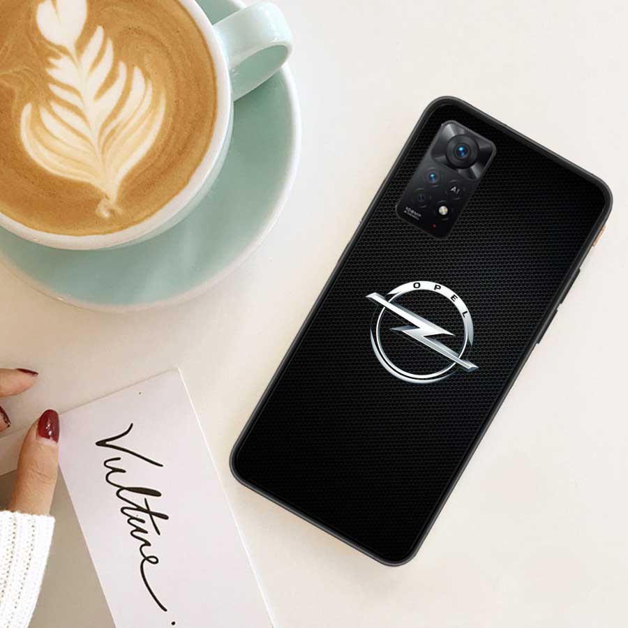 Opel Astra Logo Phone Case For Redmi 14C 12 12C Note 14S 13 14 Pro Plus K80 Pro 10 10A 10C 9 9A 9C 9T 8 8A TPU Clear Cover Cover