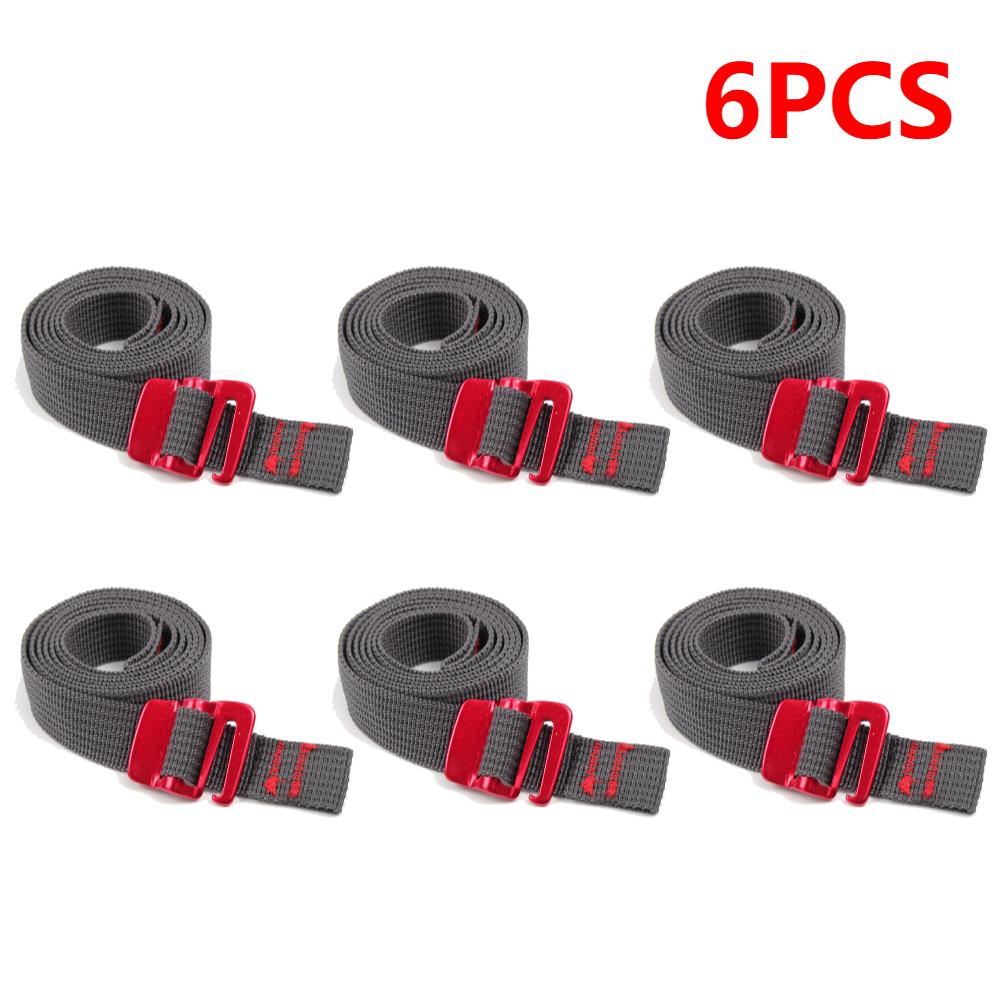 Climbing Buckle Tie-Down Belt Cargo Straps Travel Backpack Nylon Tape Rope with Quick Release Hook Outdoor Hiking Tension Belts