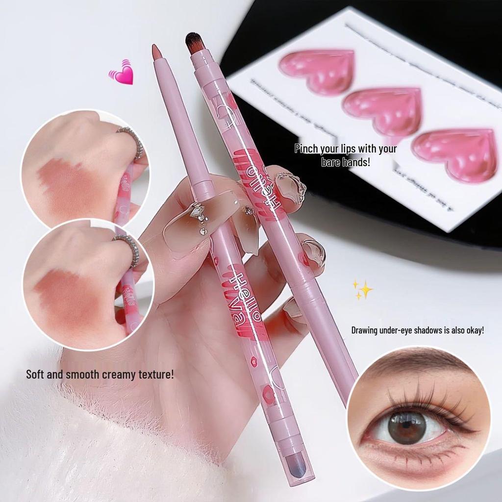 Hello Ya Matte Lip Liner & Brush Duo - Define & Plump Lips