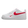 Nike Air Force 1 Lv8 Casual Durable Classic Low-Top Kids Sneakers Kids Sneakers White University-Red FV7020-101