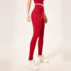 Womens High-Waisted Seamless Yoga Leggings With Built-in Brief 79% Nylon Stretch Fitness Pants Gym Running Cycling