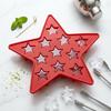 Five Star Shaped Ice Maker Tool Silicone Pentagram Ice Tray Durable Freeze Mold Maker  Party