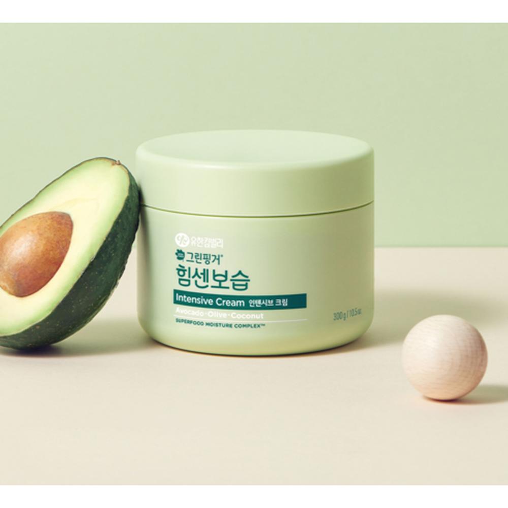 Green Finger Intensive Strong Moisture Baby Cream 300g - Rich Moisturising Barrier Care for Baby Skin, Korean