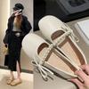 Mary Jane shoes with skirt soft-soled Doudou shoes 2025 autumn and summer new late evening breeze gentle shoes flat single shoes women