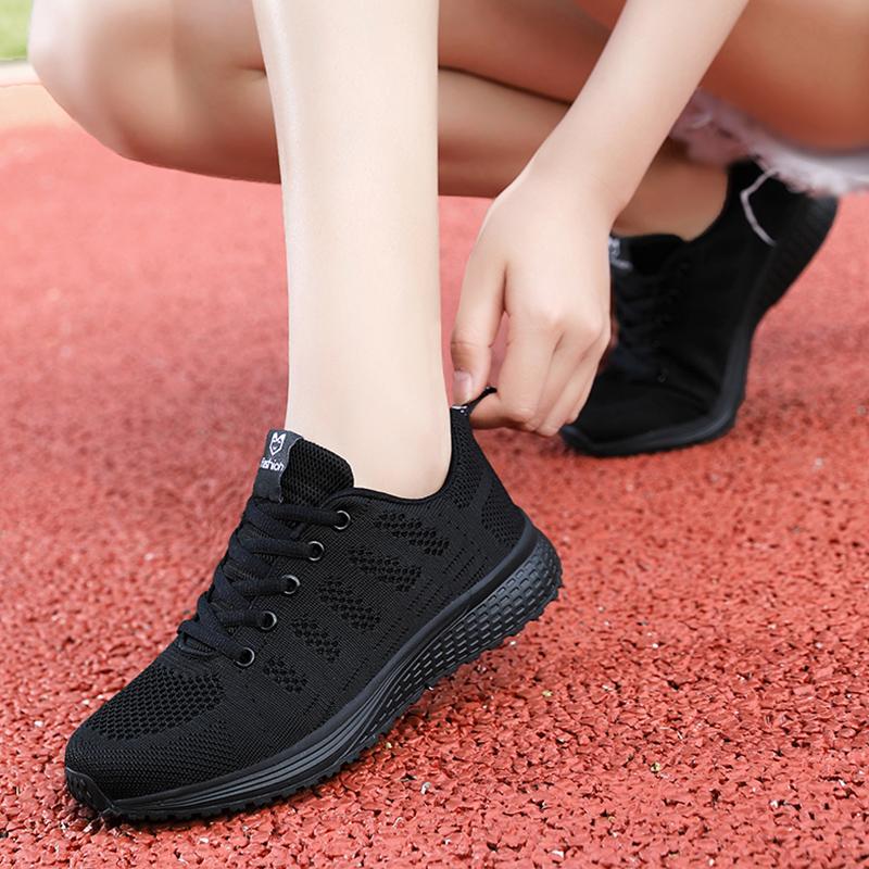 Spring / Autumn Women's Flying Women's Shoes Running Shoes Summer Breathable Casual Sports Women's Shoes