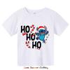 2025 Christmas Hoodie Boys Girls Sweatshirts Kids Hoodies Stitch HD Print Casual Round Neck Long Sleeve 4-14Yrs