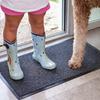 Striped Front Door Mat Heavy Duty Absorbent Entrance Doormat Indoor Outdoor Fade Resistant Waterproof Floor Mat for Patio Porch Entryway