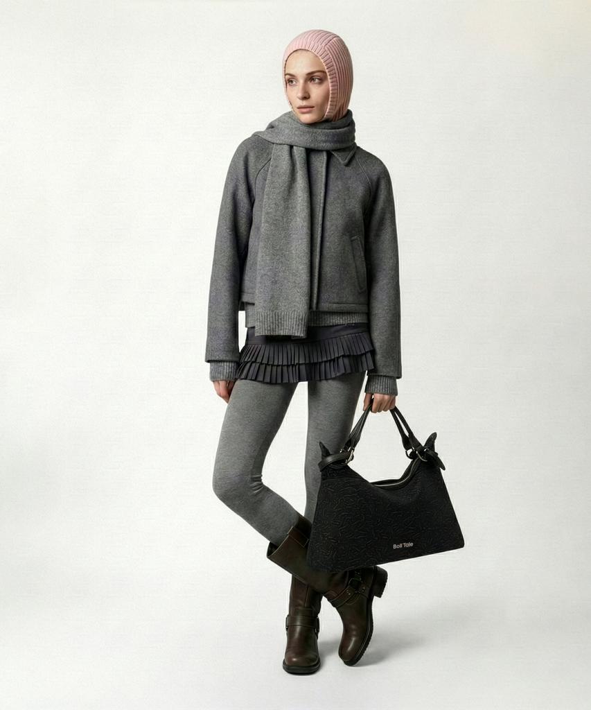 Boil Tale Sophie Bag (Suede Black)