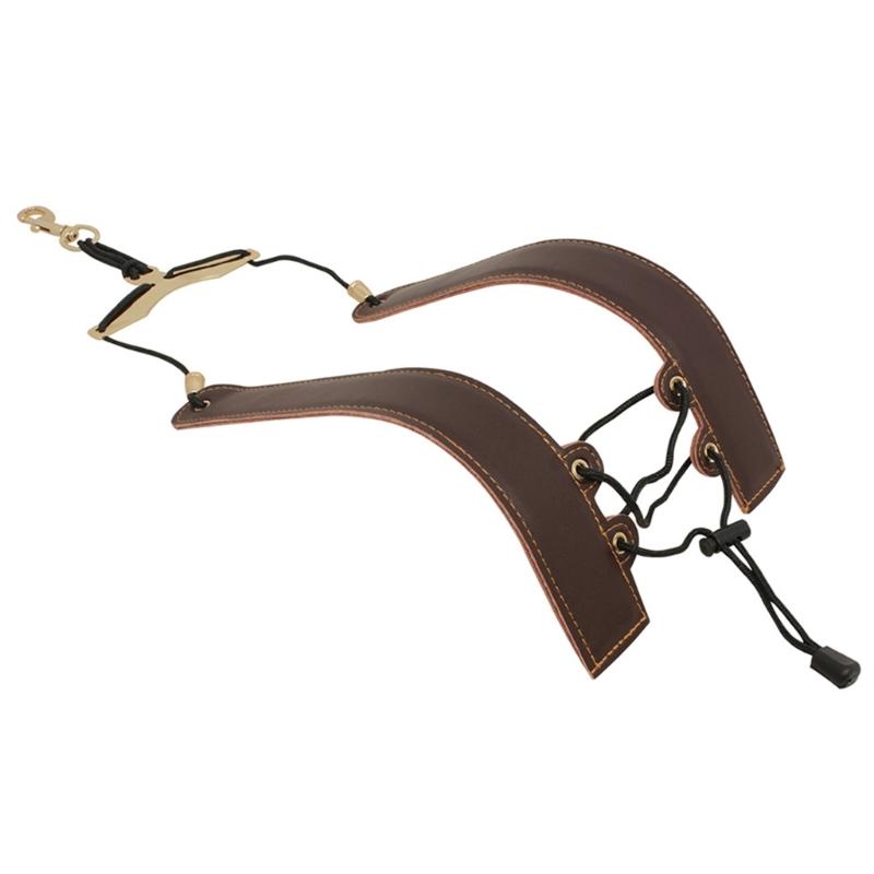 Saxophone Harness Strap,Leather Saxophone Shoulder Strap/Sax Chest Strap Baritone,Tenor,Alto and Bari Sax Strap Gift