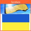 Stunning Blue Yellow 3x5 Ft Ukraine Flag For House Decoration