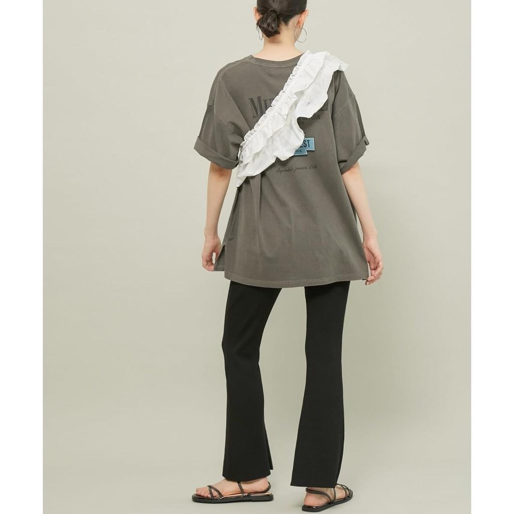 ROPE PICNIC R Knit Charcoal Size 38 Pants, (06),
