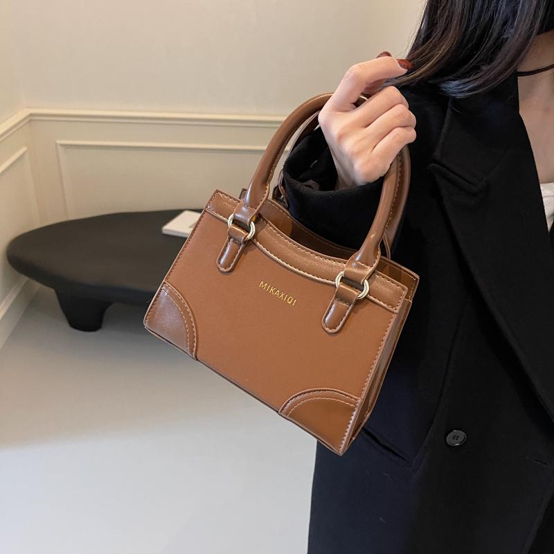 

Ретро модная сумка-тоут с монохромной надписью сумка-трансформер повседневная простая сумка через плечо