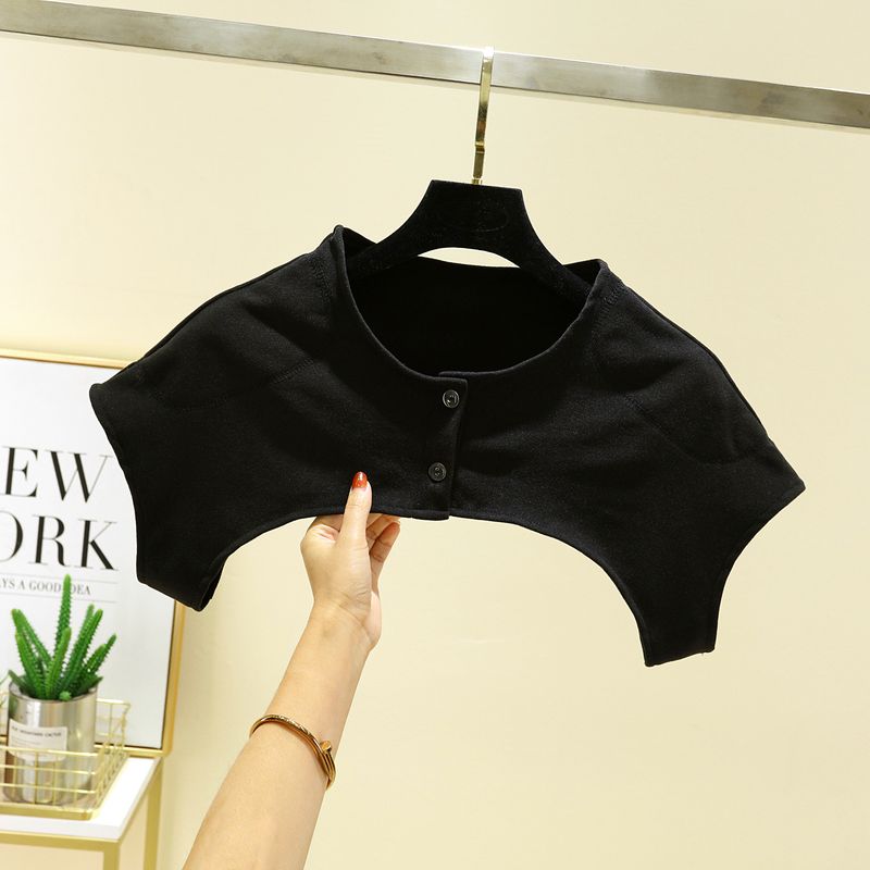 

Утолщенная накладка на плечо для женщин, сохраняющая тепло и защищающая от холода, защита плеча Dralon, обхват плеча, жилет, поддержка шейного отдела позвоночника для сна Black sleeveless XL (70.00 kg-82.50 kg recommended