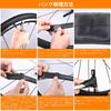 Oziral Bicycle Puncture Repair Kit with Rubber Compatible with Mini Pump for Maintenance and Emergency Suitable for Road and Mountain Bikes -