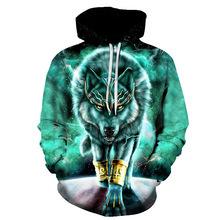 2025 Europe and the United States cross-border new products music note 3d digital printing loose casual hoodie sweater jacket