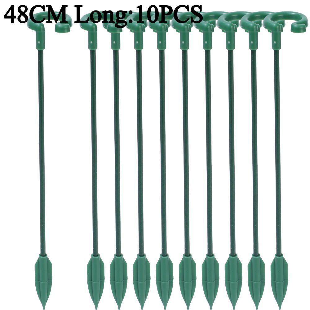 Plastic Plant Support Rods Branch Upright Aid Flower Modeling Support Pole Fleshy Butterflies Orchid Holder Gardening Accessory