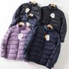 Lightweight High-Puffiness Cold-Proof Jacket for Autumn and Winter, Unisex Couple Style, Stand Collar, Warm Coat for Export To Europe and America