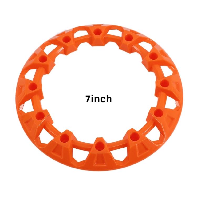 Stylish ATV Wheel Rims Hub Cover Guard Decoration Ornament Suitable for Beach Cars Provide Protection Decorative Appeal