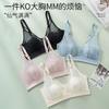 Breathable Sexy Ultra-thin Seamless Lace Underwear Women's Breasts Small Steel-free Bras Gather and Shrink Bras To Prevent Sagging