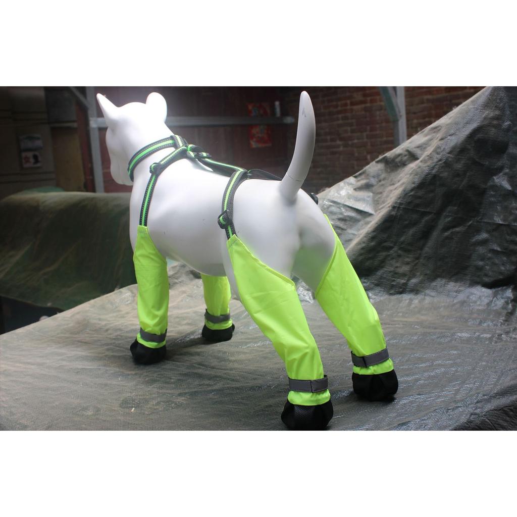 Wasserdichte Hundeschuhe Hundeschutzschuhe mit Hosenträgern Rutschfest Reflektierend Hunde Haustierkleidung für kleine Hunde Männlich Designer-Look