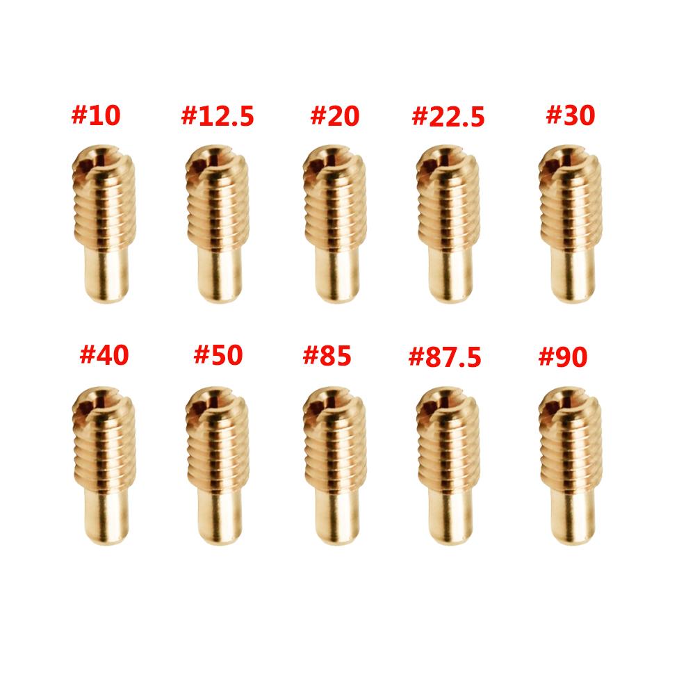 

Carburetor M4*0.7MM Slow Jets / Pilot Jet Idle For Mikuni VM26-606 VM20-273 Yamaha DT125 DT175 Vm22 M28 Nozzle Moto Carb Gicleur 10pcs Slowjet10-90