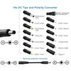 Adjustable 12V DC100-240V to DC5521 Power Supply Adapter 100-240V Input with Safety Protections
