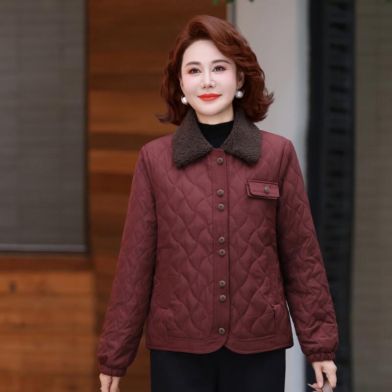 Hodo Women's Petite Winter Padded Jacket - Stylish Quilted Coat