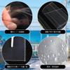 KTEBO A7 Clear Sticker 40 Mini 6 Peelable Release Paper Sticker Book for Binders Pad, Sheets, Refill, 6-Hole (19mm) Pad, Clear,
