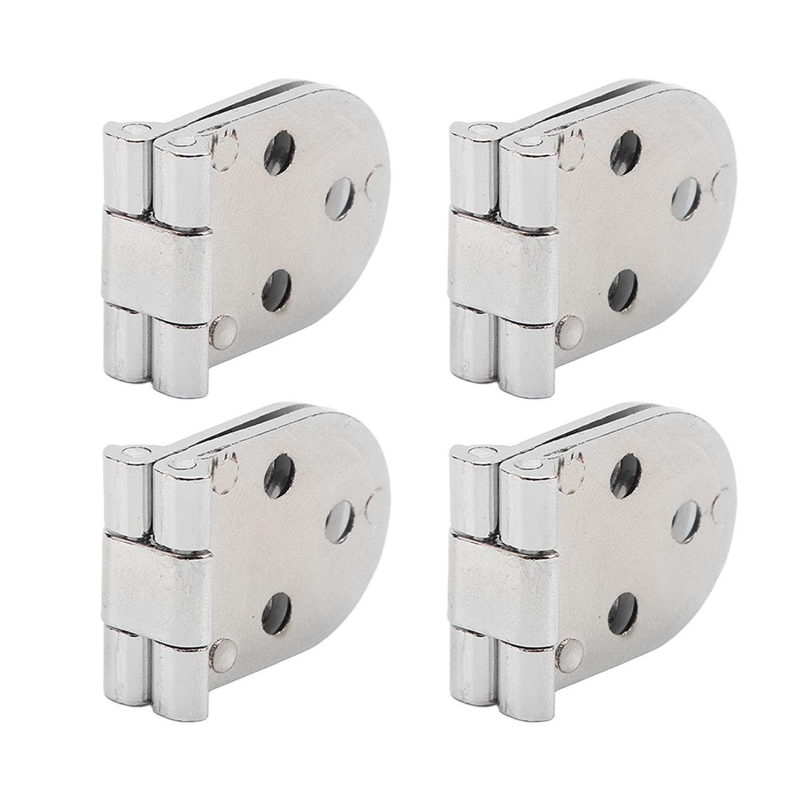 

4 Sets 180 Degree Flap Hinge 0.09in Thickness Metal Folding Top Hinge for Folding Table Sewing Machine