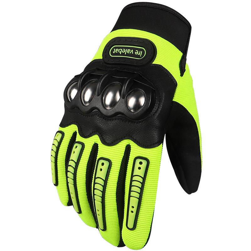 Motorcycle Gloves Hard Shell  Anti Drop and Wear Resistant  Touch Screen Protection  Full Finger Motorcycle Gloves Anti Slip for Men