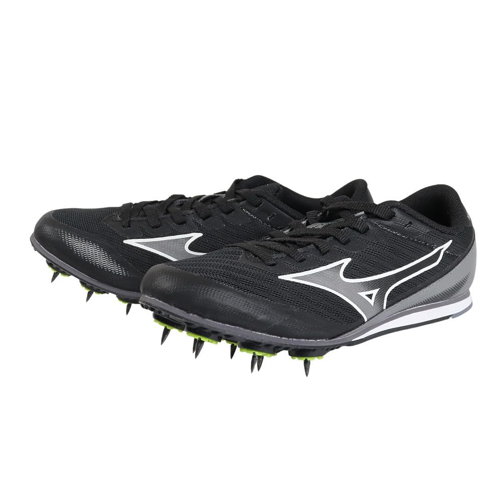 Mizuno Track and Field Shoes 2 WIDE Gray Cm 3E X-First Black/Dark 26.0