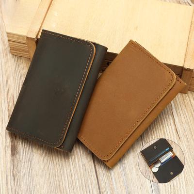 Porte-cartes Simple et Rétro, Portefeuille Haut de Gamme, Porte-monnaie, Petit et Portable