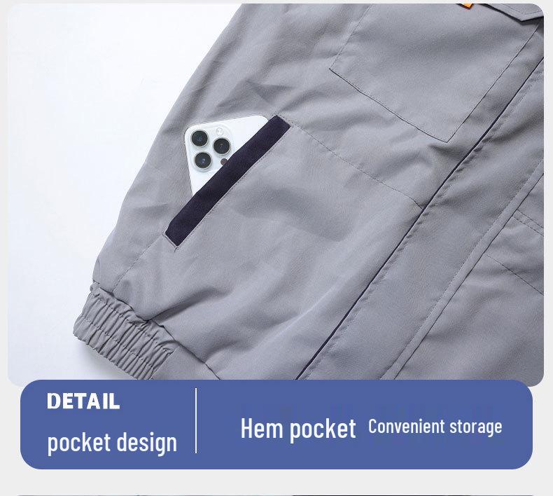 Unisex Camouflage Cooling Workwear for Heatstroke Prevention