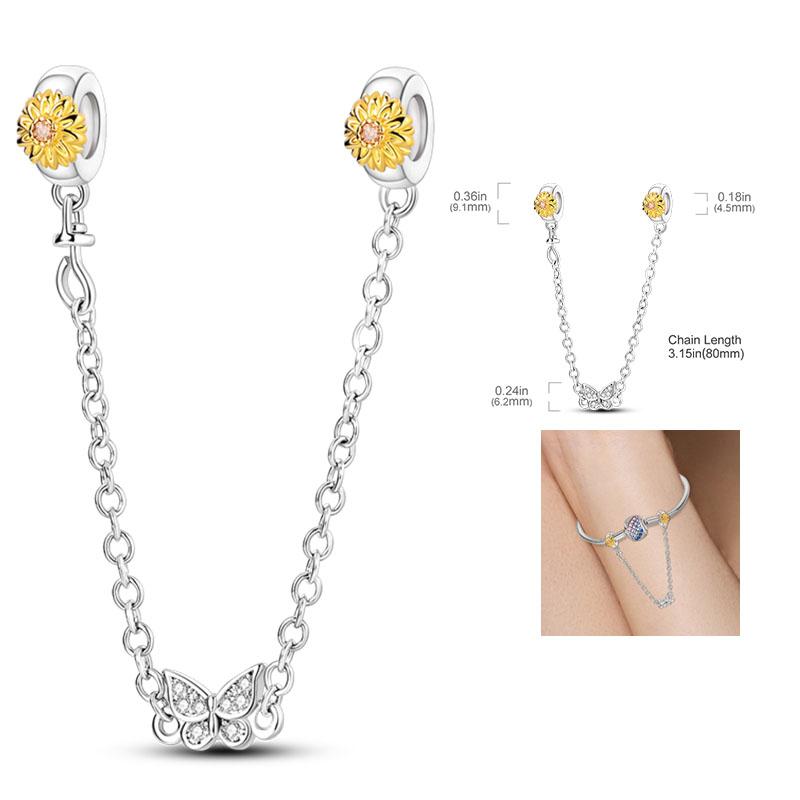 Copper Charms Penguin Unicorn Carousel Pendants Fit Original Pan Bracelet Beads Diy For Jewelry Making