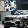 1Pcs Wolf Head Moon Car Windshield Sunshade UV Rays Heat Blocker Keeps Vehicle Cool Unique Design Fit Sedans SUVs Trucks RVs
