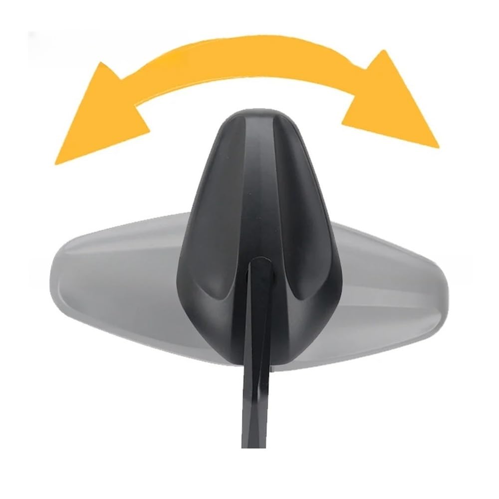 Motorcycle Handlebar End Mirrors for Yamaha MT-09 SP (MT09 2024/2024), Left and Right Rotating Lenses, E9 Certified, Motorcycle Accessories