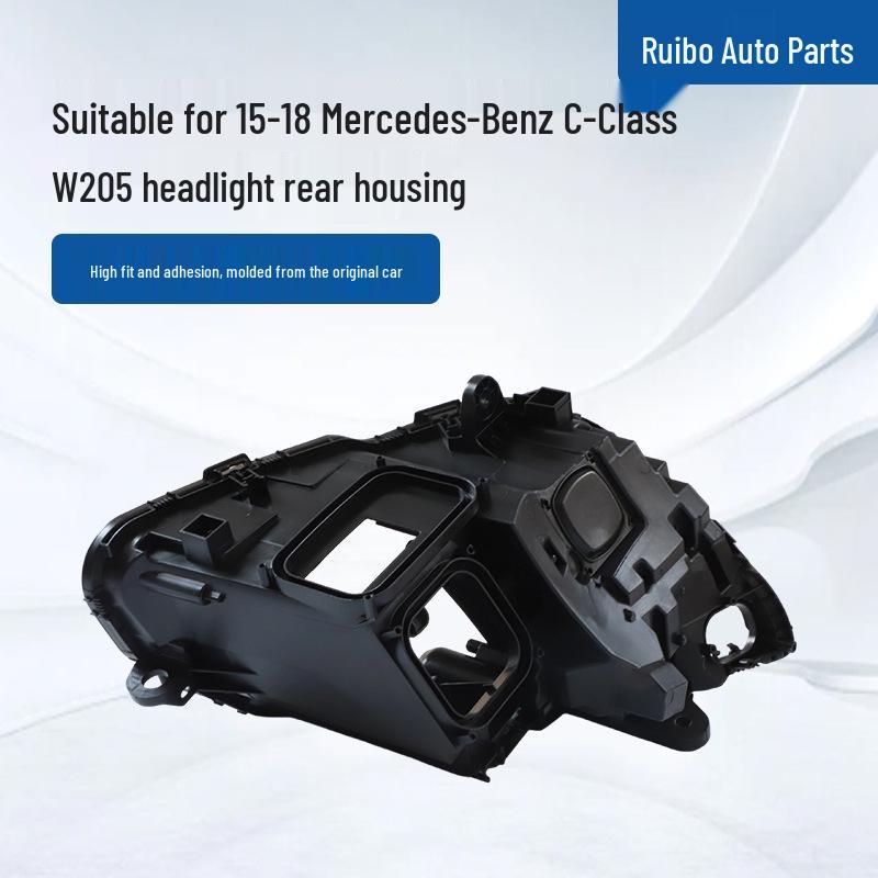 Compatible Headlight Rear Housing for 2015-2018 Mercedes-Benz C-Class W205 15-18 W205 Rear Housing