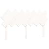 Vidaxl Bed For Seniors, With Headboard, White, 140X190 Cm, Solid Wood