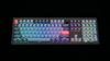 Keychron - V6 Max QMK/VIA Wireless Custom Mechanical Keyboard - Carbon Black / Fully Assembled Knob Red