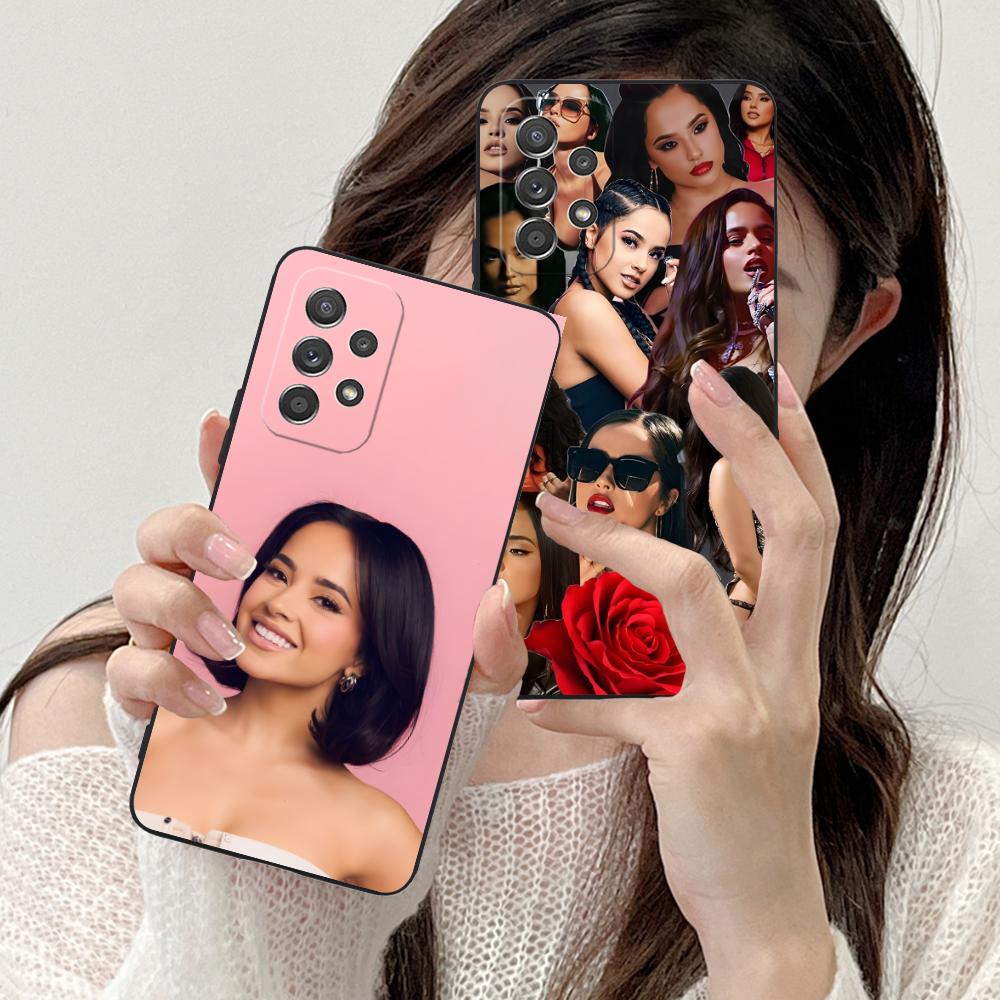 Fashion Becky G Mobile Phone Case for Samsung Galaxy A73 72 71 70 56 55 54 53 52 36 35 34 23 16 15 5G Colour Protective Cover