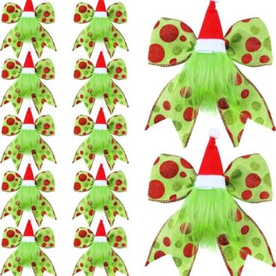 Christmas Bow Decoration, Wreath Tree Gift Decoration