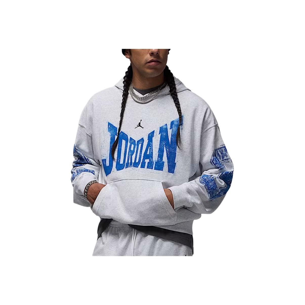 

Худі чоловіче Jordan Brooklyn з логотипом у вигляді літери, вільного крою, з довгим рукавом HV0093-051 S