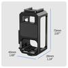 Osmo Nano Metal Frame Mounting Cage for Vertical/Horizontal Shooting with Cold Shoe and Magnetic Adapter