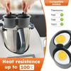 1 Kitchen Utensil, Compatible with Mixer Thermomix , 4 Grid Egg Steamer, Food Grade PP Materials, Dishwasher Safety, Mixer Parts