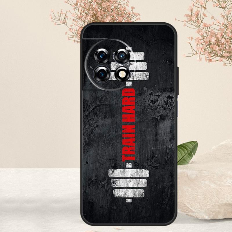 Fitness Bodybuilding Gym Case For OnePlus 15 R 13T 13 13R 12 12R 11 10R 10T 10 Pro Nord 5 CE 4 2 3 Lite N20 N30 Cover