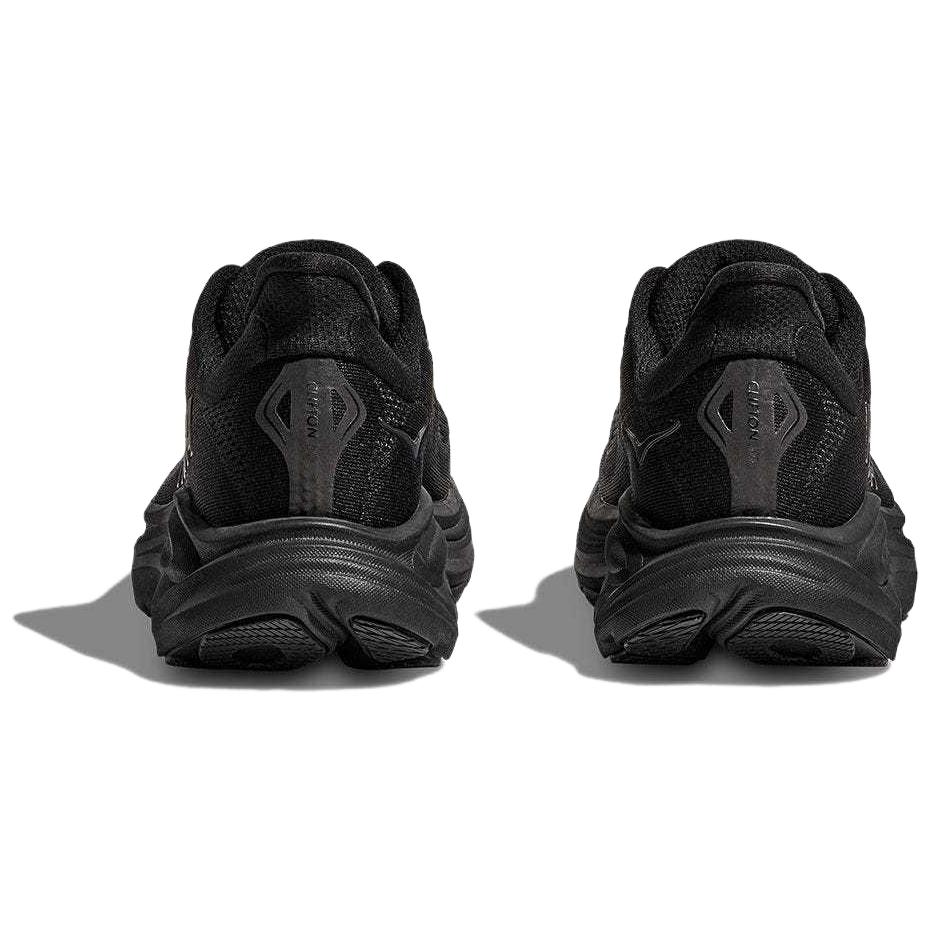 HOKA Clifton 10 Wide Triple Black Women Sneakers 1162050-BBLC