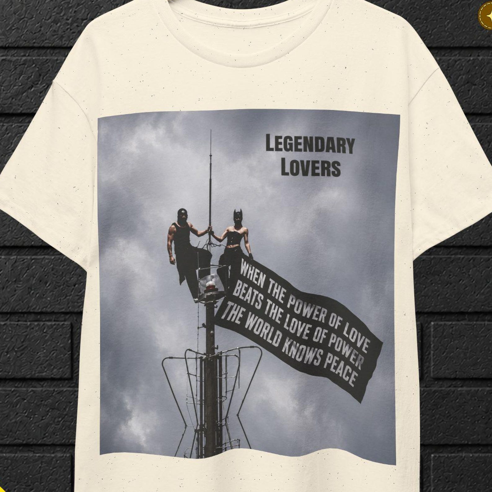 When The Power Of Love Beats The Love Of Power The World Knows Peace Shirt,Empire State Building Unisex Shirt,Ivan Beerkus,Angela Nikolau L